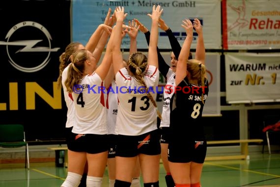 Volleyball Damen 3. Liga Süd SV Sinsheim gegen TV Villingen 23.10.2016 (© Siegfried)